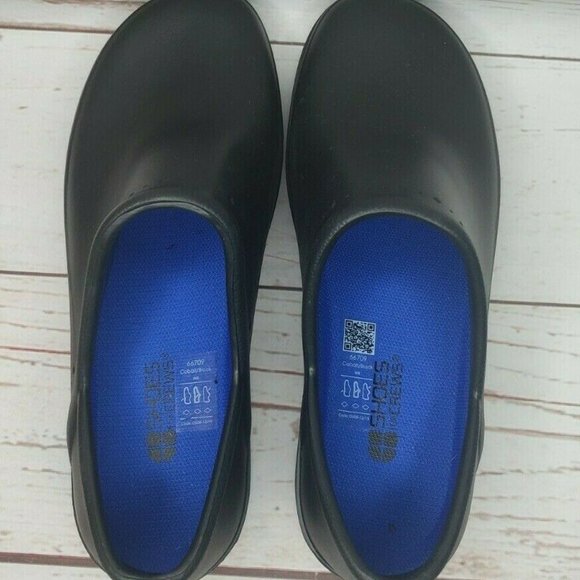 Shoes for Crews Cobalt Slip Resistant Work Clogs 8 - Picture 5 of 10